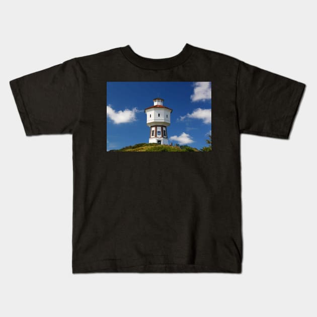 which sits on top of a dune and from which you have a great view of the whole island. Kids T-Shirt by SteffaniLehmann